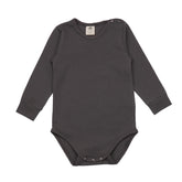 Long-sleeved bodysuit made of cotton (organic)